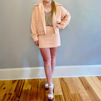 Le Lis - Tweed Mini Skirt