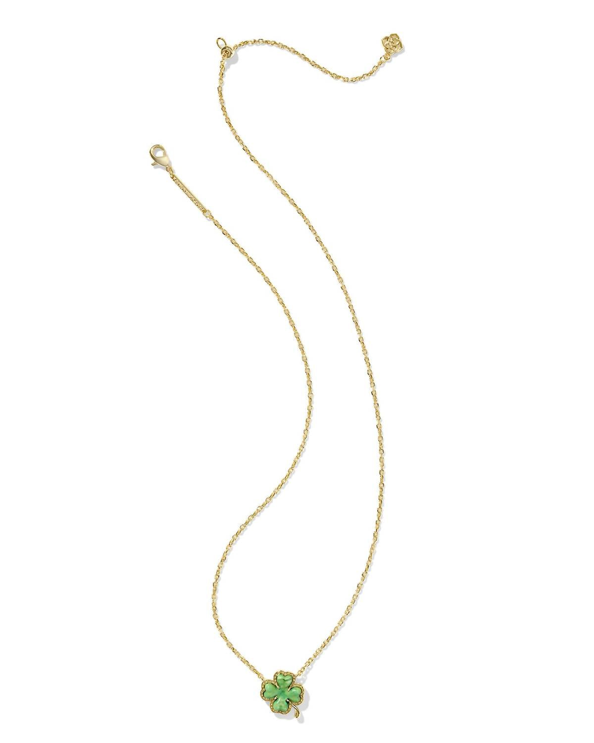 Kendra Scott - Women's Clover Short Pendant Necklace