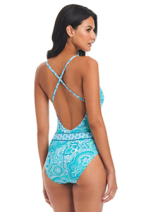 Bleu Rod Beattie - Women's Coastal Cool Plunge One Piece