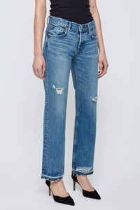 Moussy - Women's Lochwood Straight-low Jeans