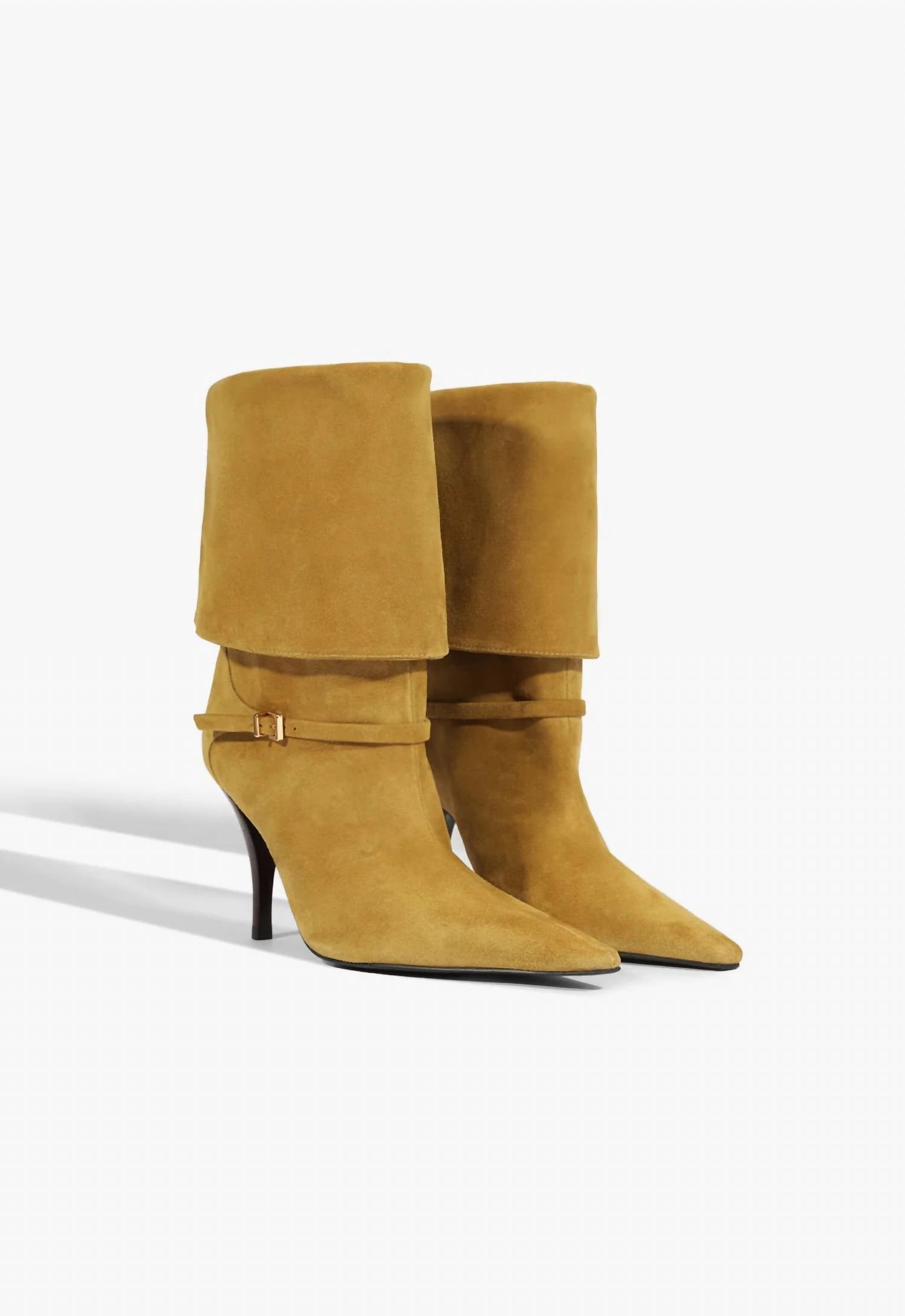 Schutz - Women's Rudy Buckle Heel Boots