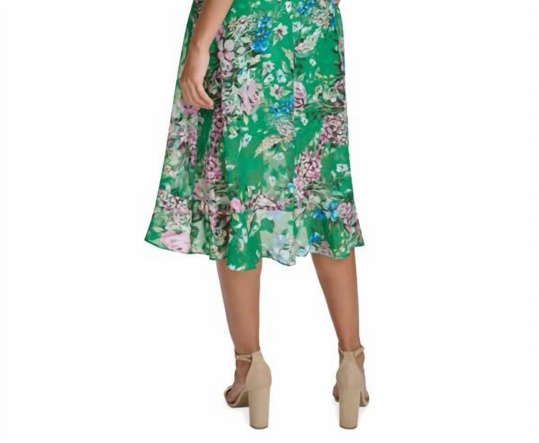 Kensie - Floral Wrap Dress