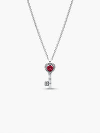 Pandora - Elevated Heart Key Collier Necklace