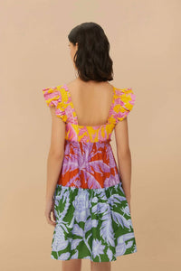 Farm Rio - Square Neck Mini Dress