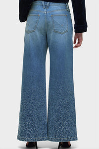 Hudson - Jodie High-rise Wide-leg Jeans