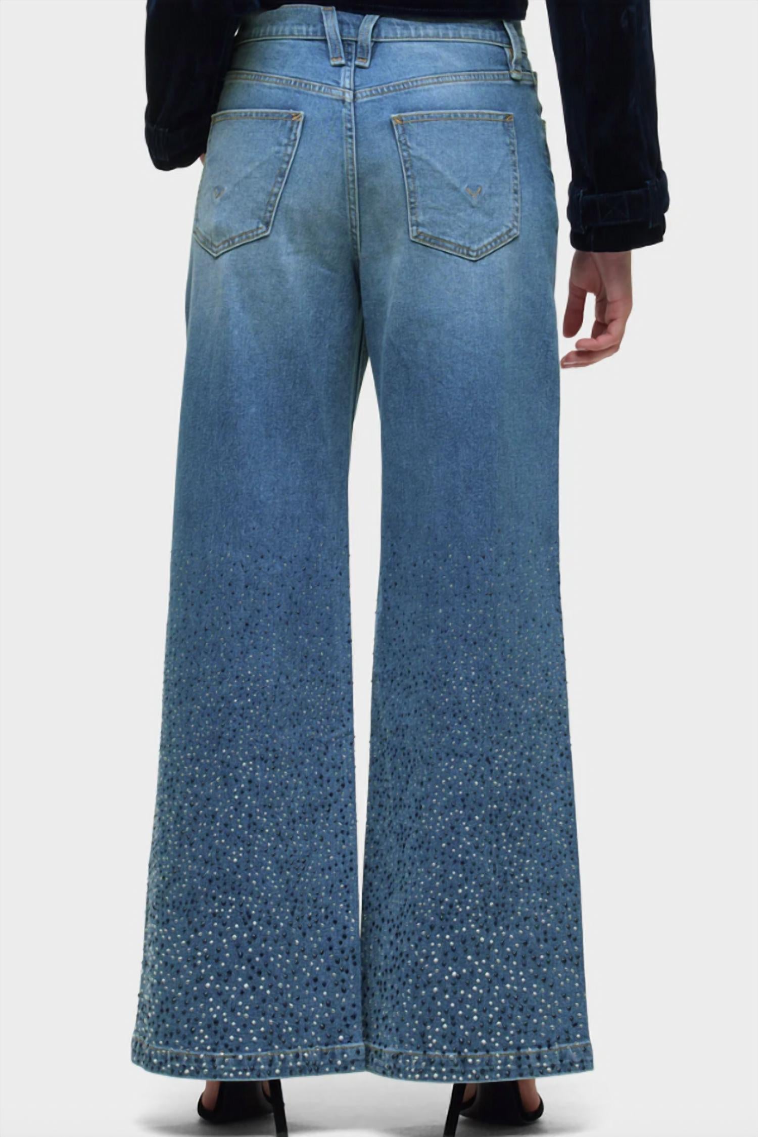 Hudson - Jodie High-rise Wide-leg Jeans
