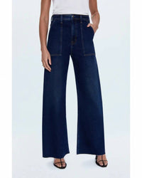 Pistola - Penny High Rise Wide Leg Utility Jean
