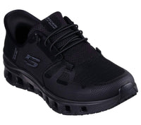 Skechers Men's Glide-step Pro Sr Shoes in black black - men's sneaker - detail view