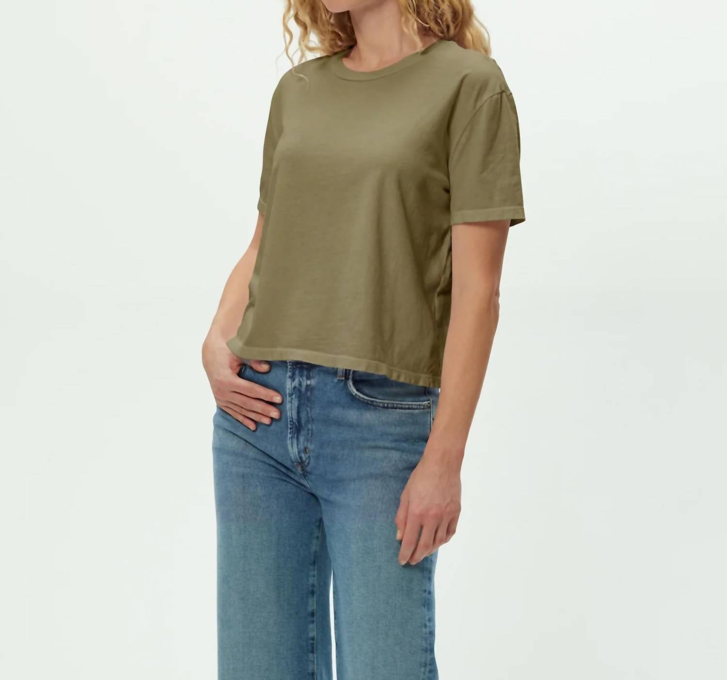 Michael Stars - Nina Crewneck Short Sleeve Tee
