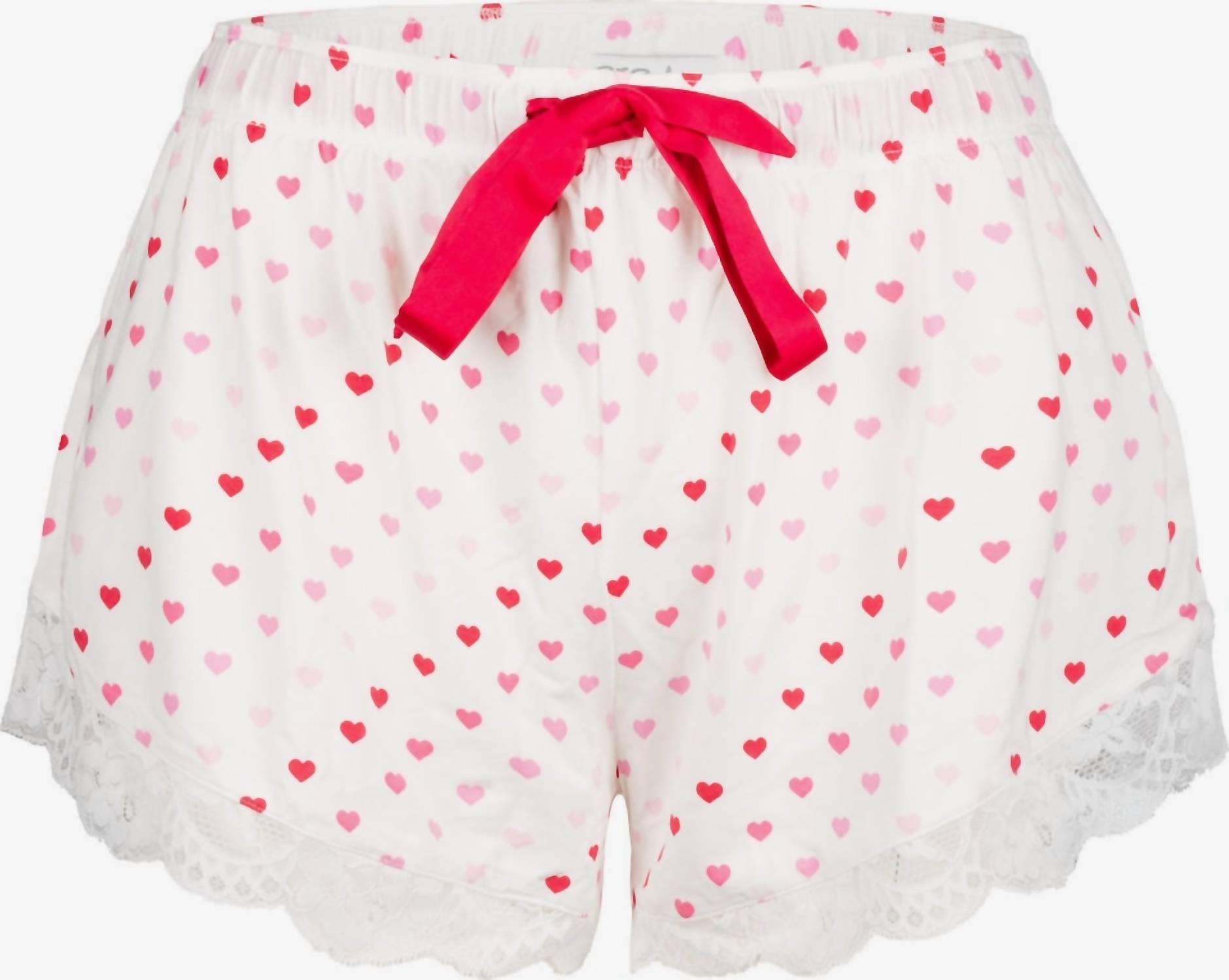 Pj Salvage - Day Dreams Hearts And Lace Pajama Shorts