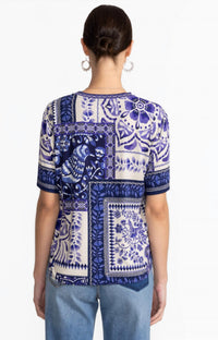 Johnny Was - Janie Favorite Oversized Cropped Tee