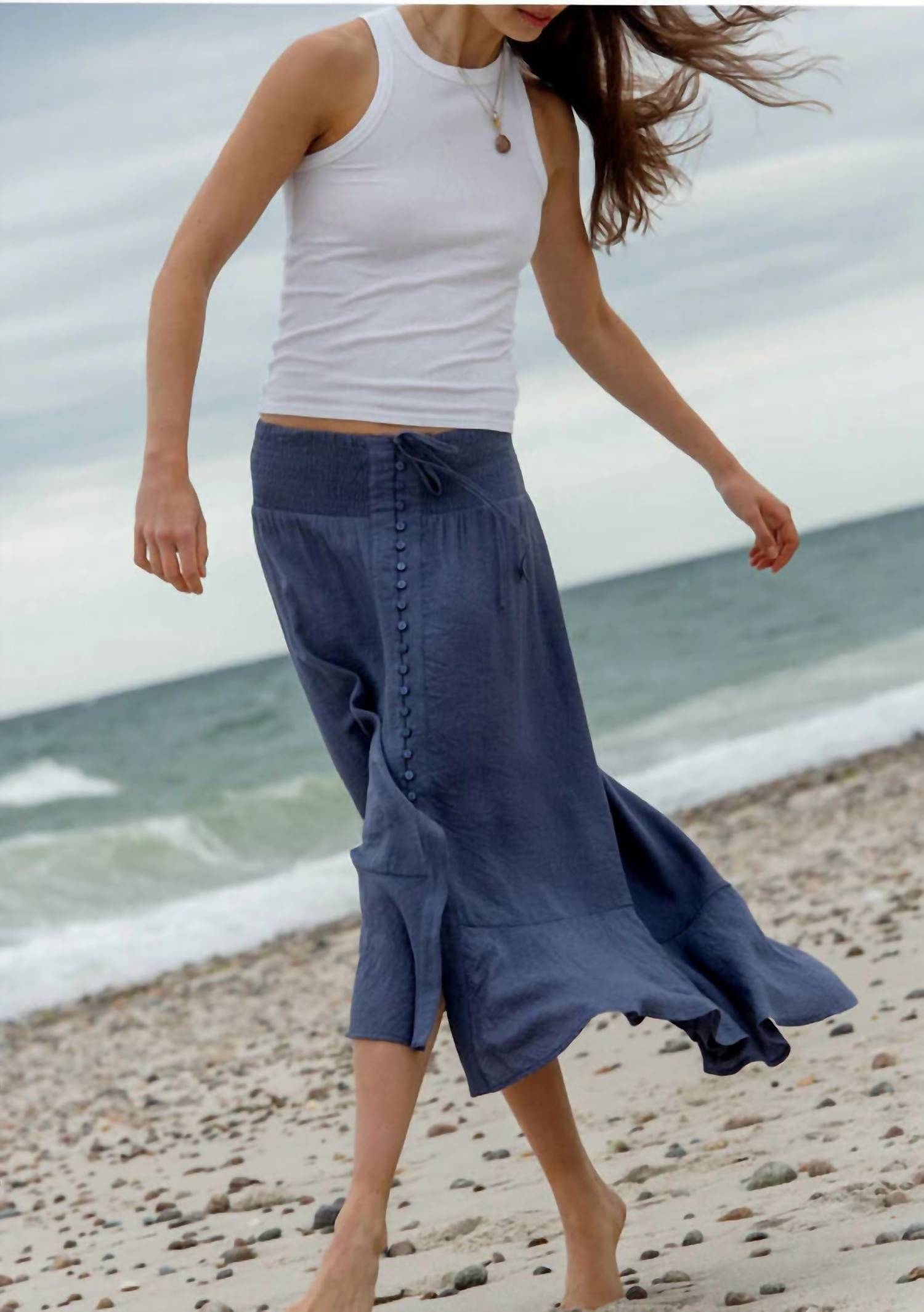 Lovestitch - Smocked Waist Skirt