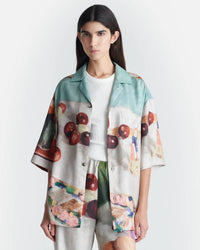 Nanushka - Relaxed Fit Short Sleeve Shirt