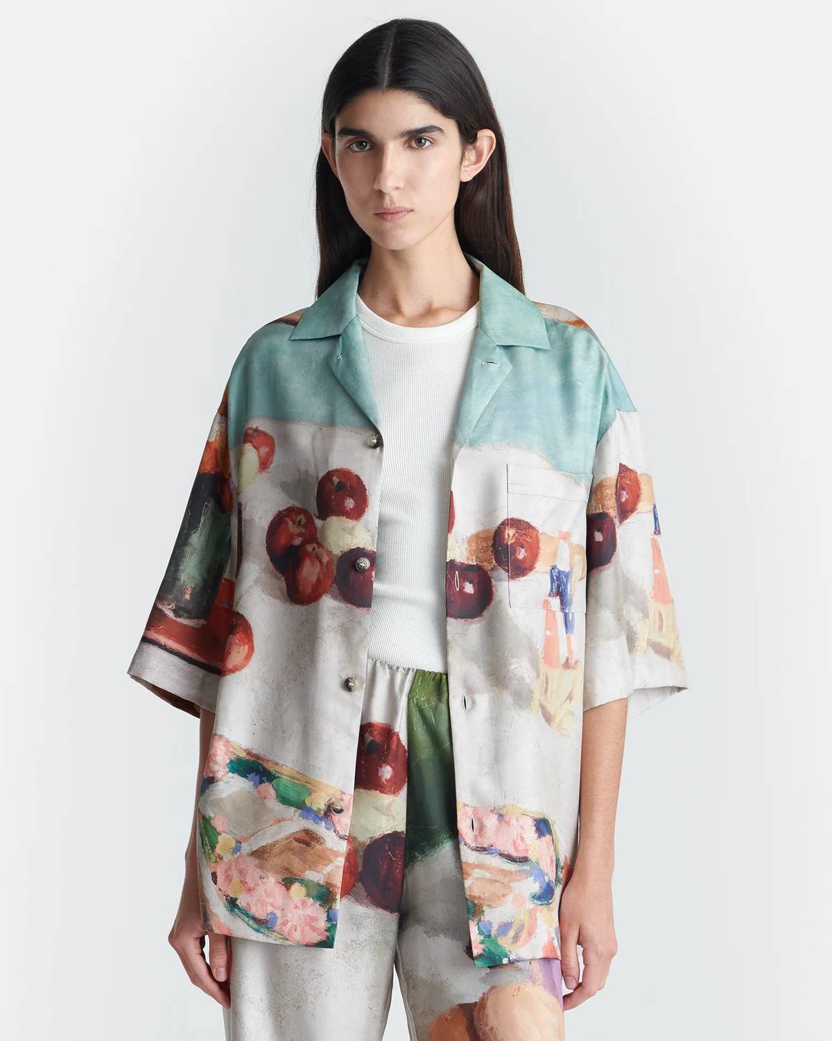 Nanushka - Relaxed Fit Short Sleeve Shirt
