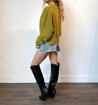 In-Loom - Izzy Cropped Pullover Sweater