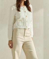 Able - Frayed Edge Cardigan Jacket