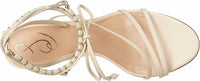 Sam Edelman - Women's Scarlette Ankle Tie Up Leather Stiletto Heeled Sandals