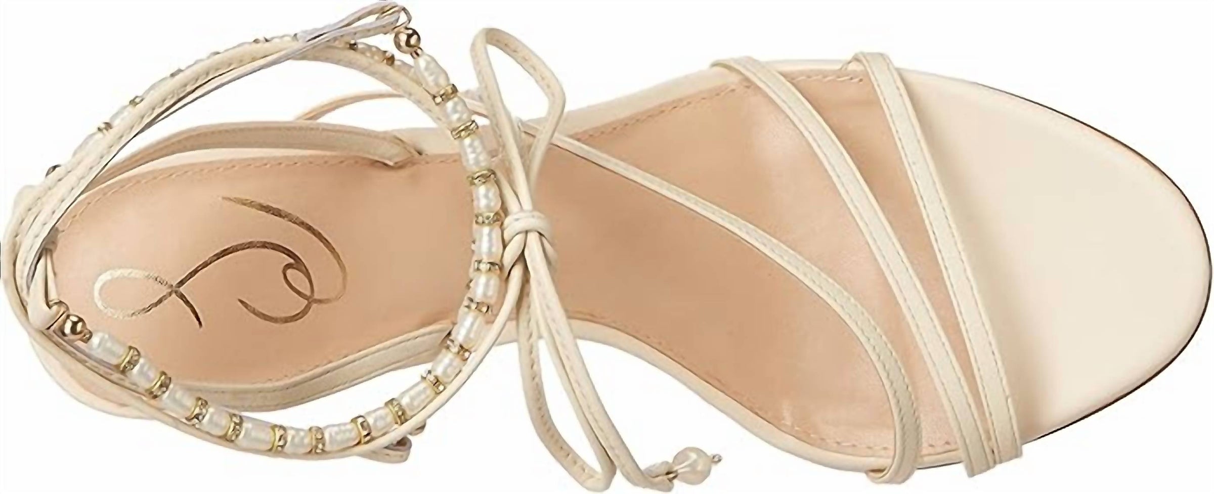 Sam Edelman - Women's Scarlette Ankle Tie Up Leather Stiletto Heeled Sandals