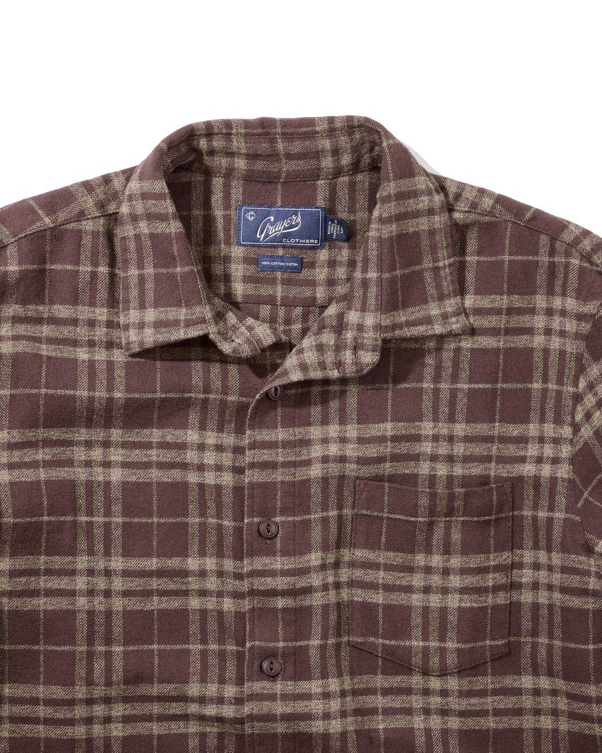 Grayers - Jaspe Midweight Flannel Shirt