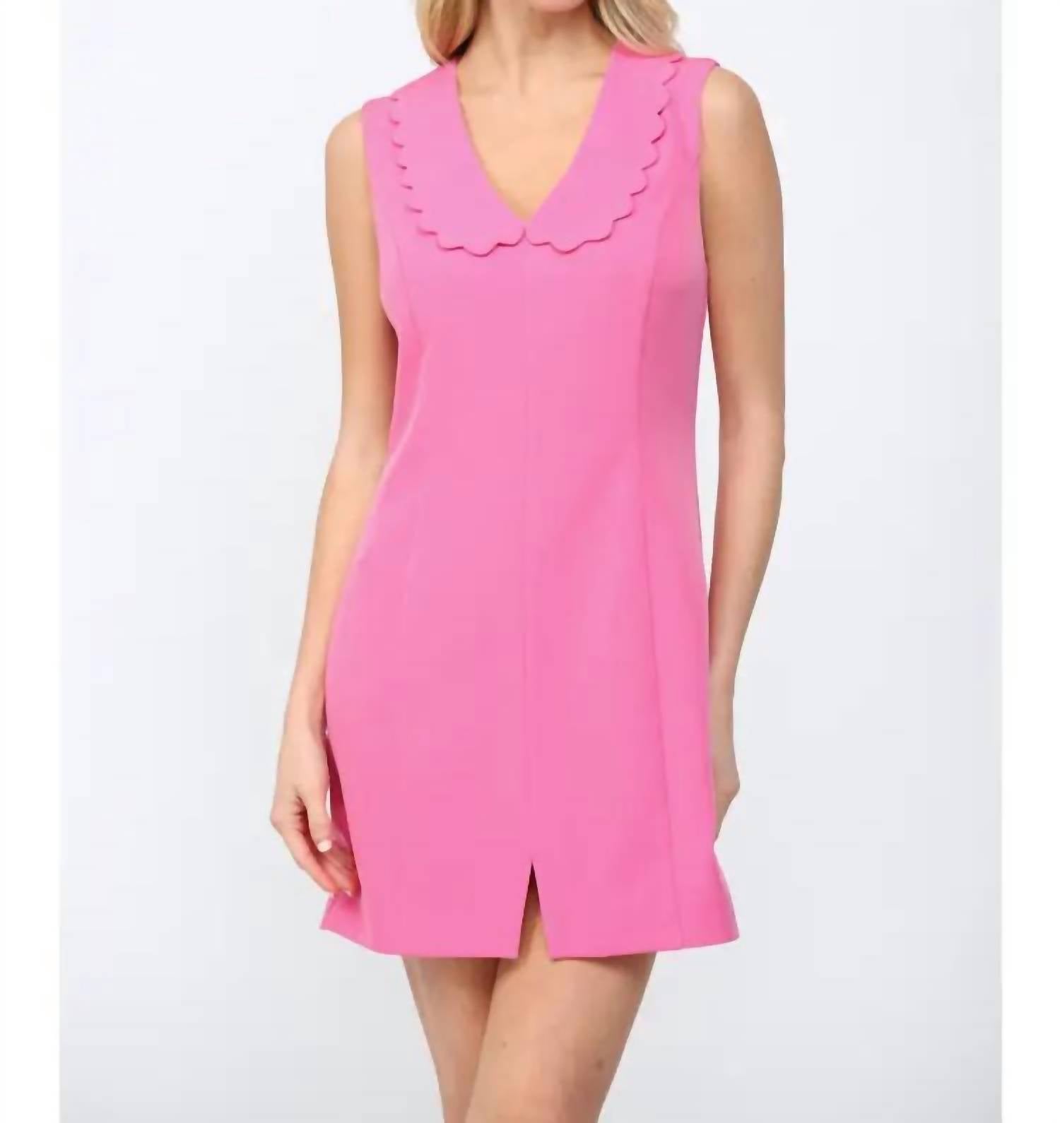 Fate - Women's Scalloped Peter Pan Collar Dress