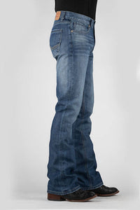 Stetson - Men's Rocks Fit X Design Back Jean