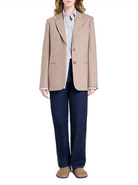Twp - Sweet Pea Striped Wool-blend Blazer