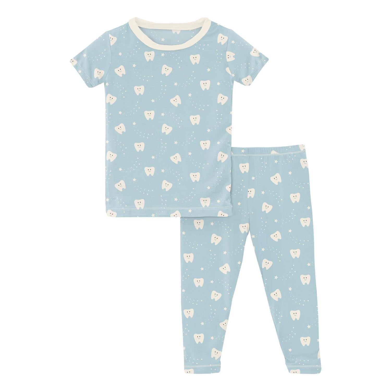 Kickee - Bamboo Short Sleeve Pajama Set