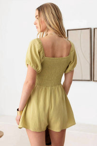 Lelis - Boho Smocked Romper