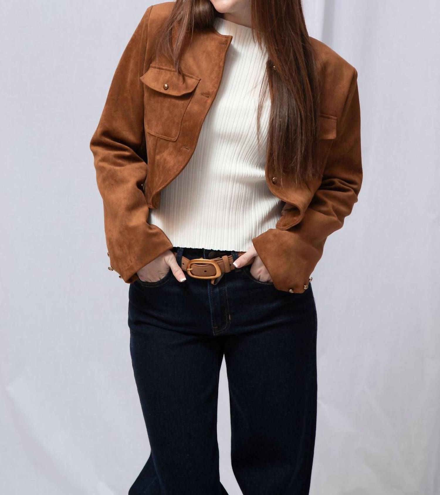 Elle Grey - Amelia Crop Jacket