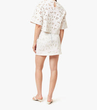 Habitual - Embroidered Mini Skirt