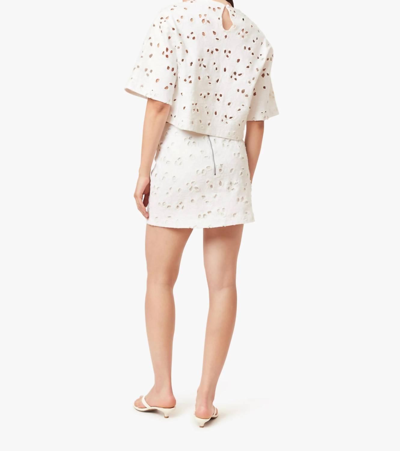 Habitual - Embroidered Mini Skirt