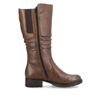 RIEKER Women's Faith 63 Boot in chestnut - women's shoe - detail view