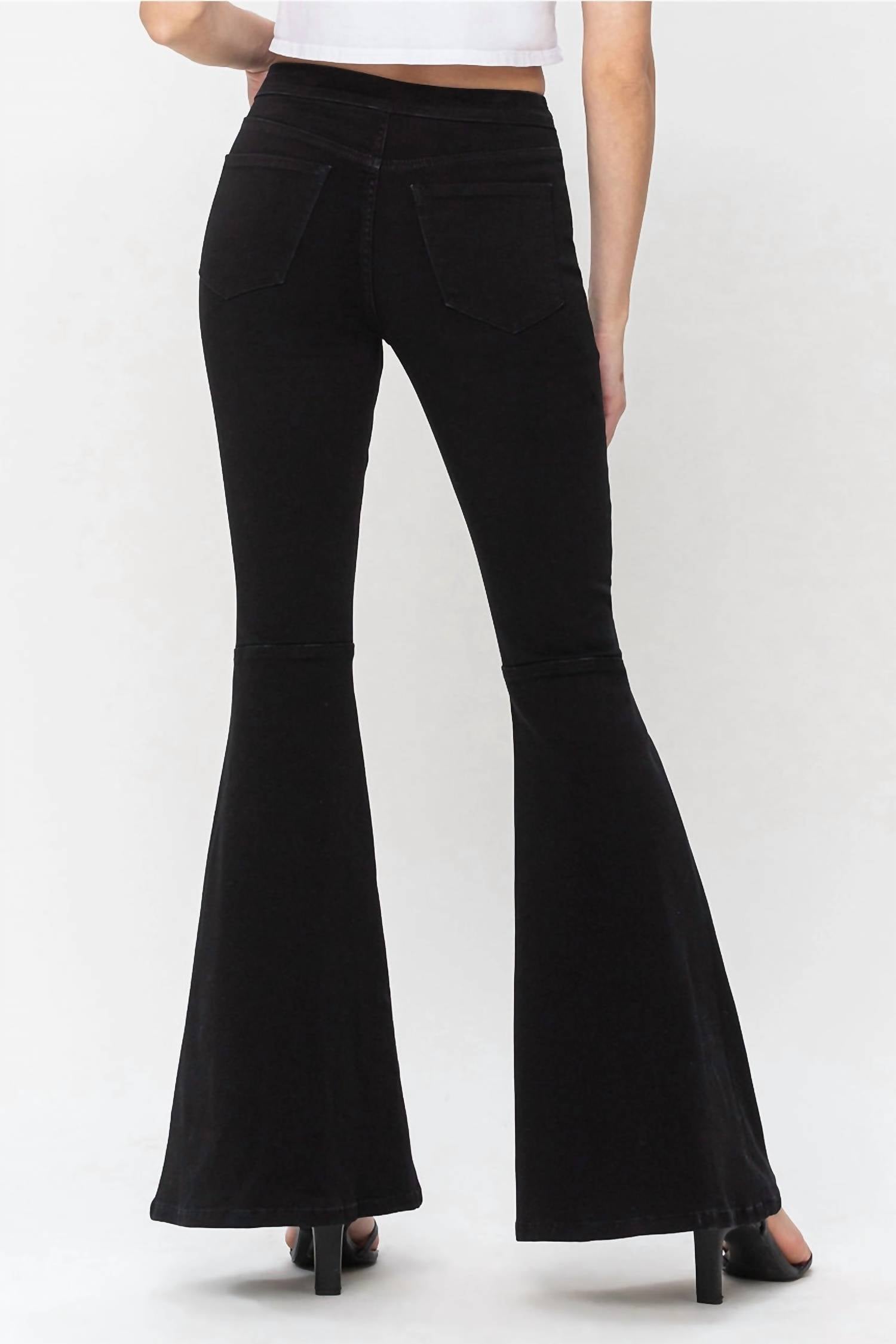 Vervet By Flying Monkey - High Rise Super Flare Jeans