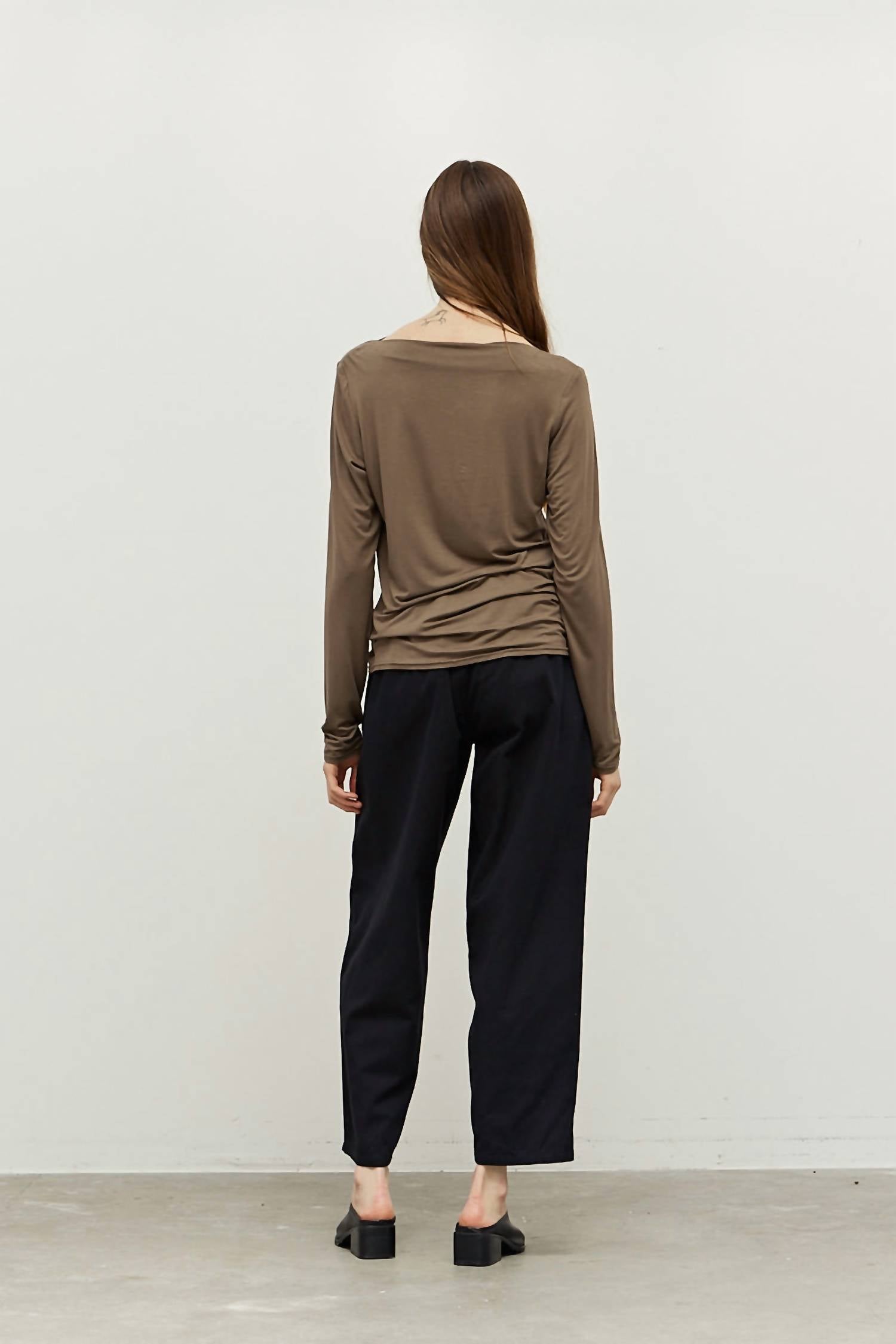 124 Voltaire - Twill Wide Leg Pants