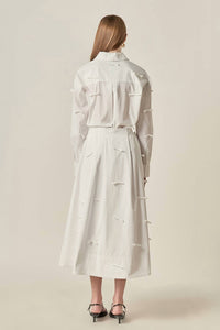 English Factory - Bow Detailed Drop Shoulder Shirt