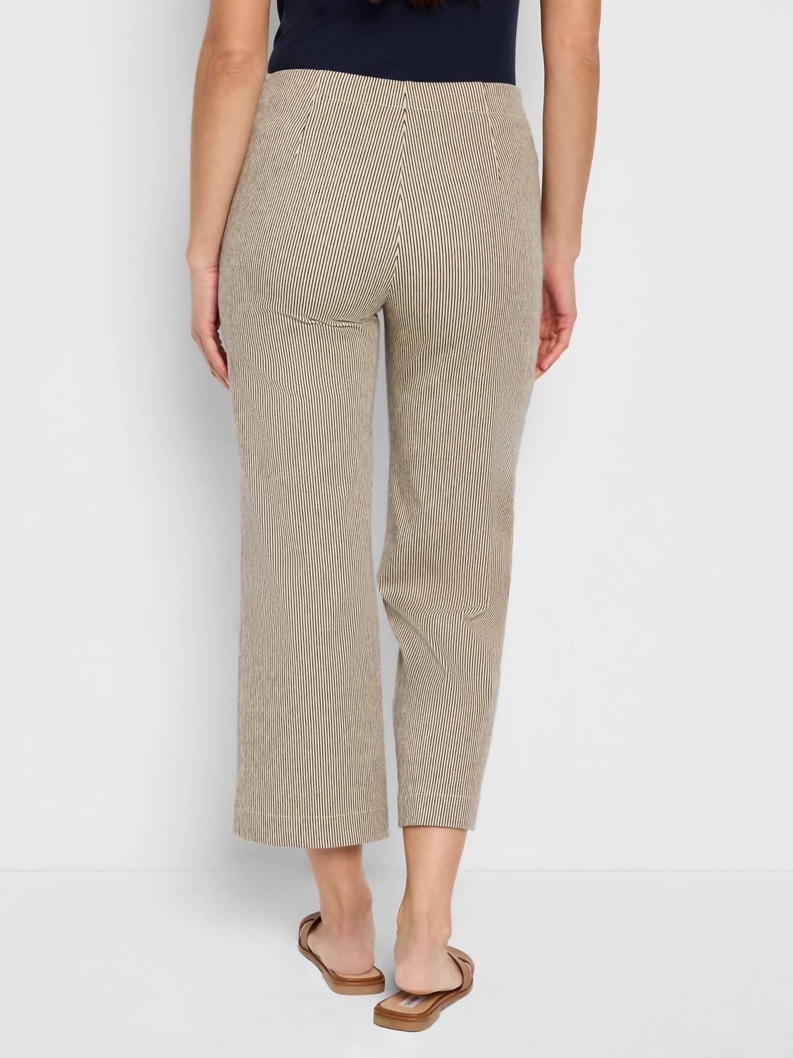 Nic + Zoe - All Day Stripe Wide-Leg Jeans
