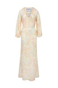 Bernadette - Beau Floral-print Linen Maxi Dress