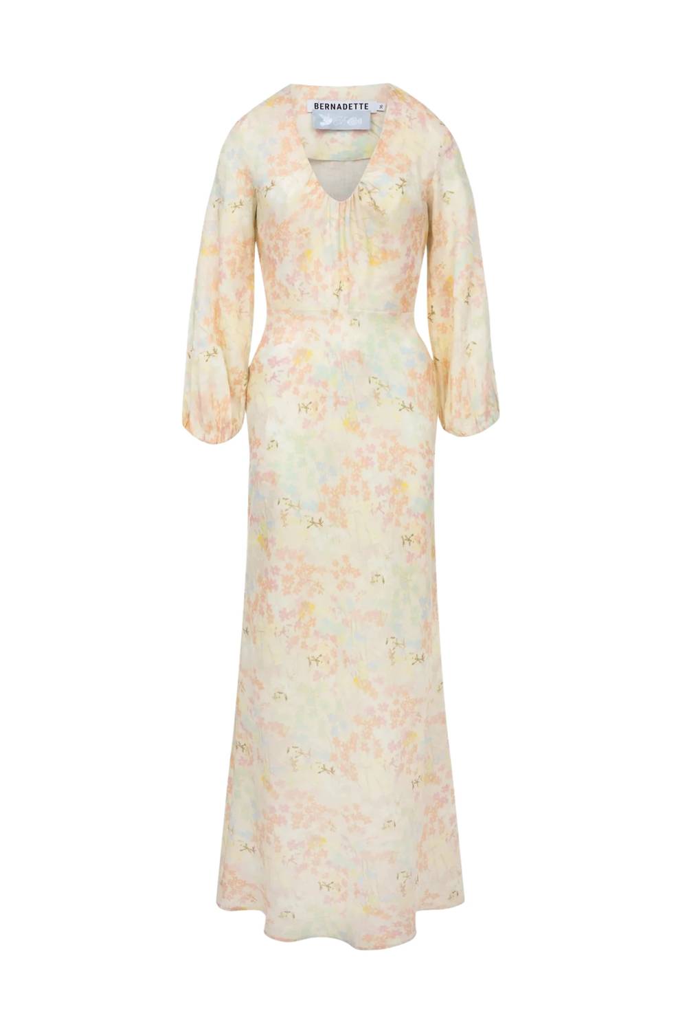 Bernadette - Beau Floral-print Linen Maxi Dress
