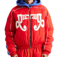Diet Starts Monday - Reverso Zip Nylon Jacket