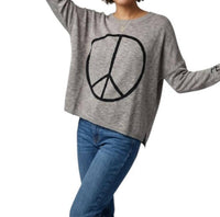 Stitchdrop - Peace Lightweight Slub Knit Sweater