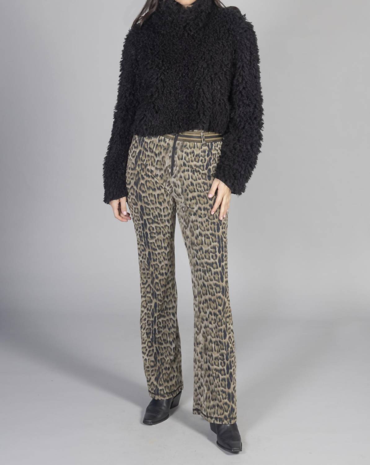 Petit Pois By Viviana G - Bootleg High Waist Pant