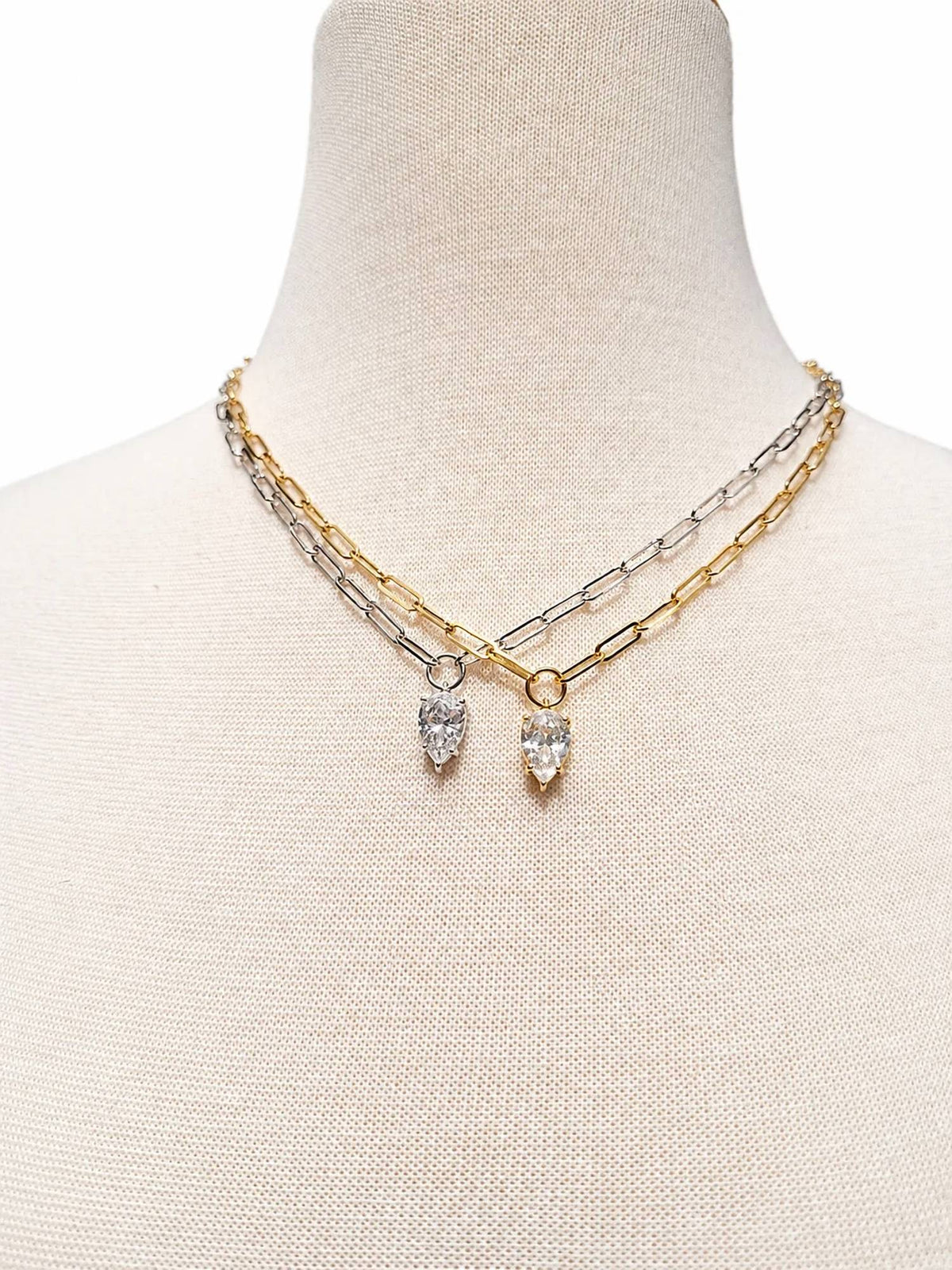 No Whining Designing - Women's Teardrop Necklace