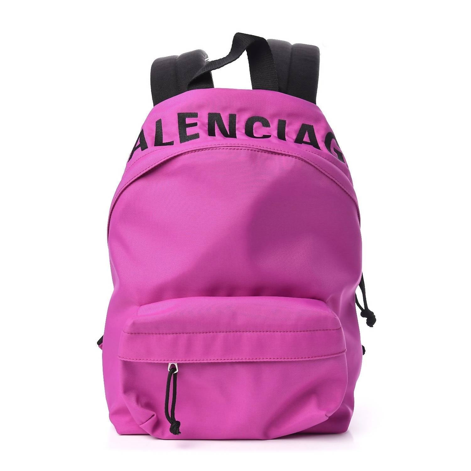 Balenciaga - Women's Nylon Logo Wheel Sport Backpack