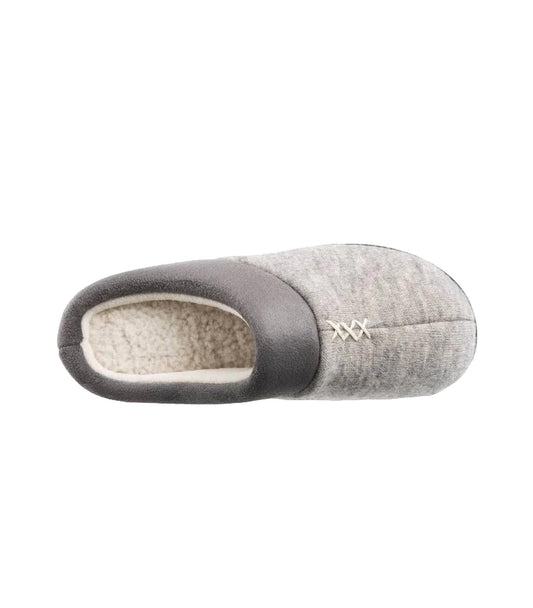 Isotoner - Women's Marisol Microsuede Hoodback Slipper