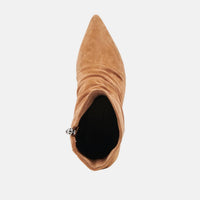 Dolce Vita Women's Fernly Heeled Boots in pecan suede - women's shoe - view 7