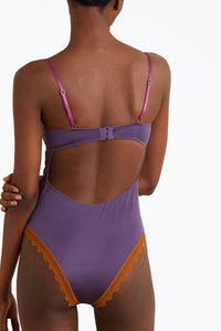 ARALIE LACE TRIM UNDERWIRED BODYSUIT