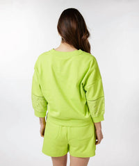 Esqualo - Lia Embroidered Sleeve Cardigan