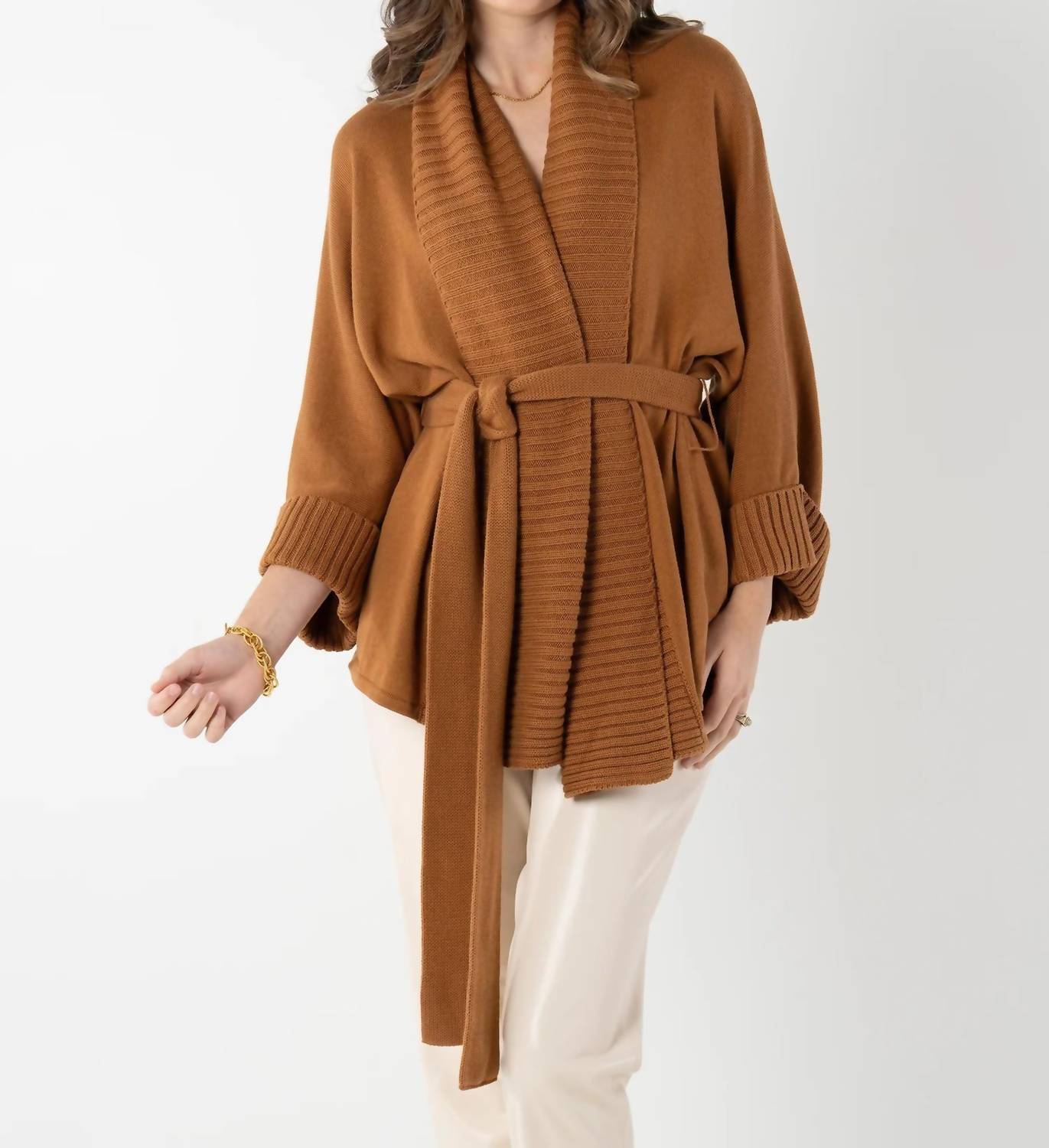 Emily Mccarthy - Willow Wrap Knit Cardigan