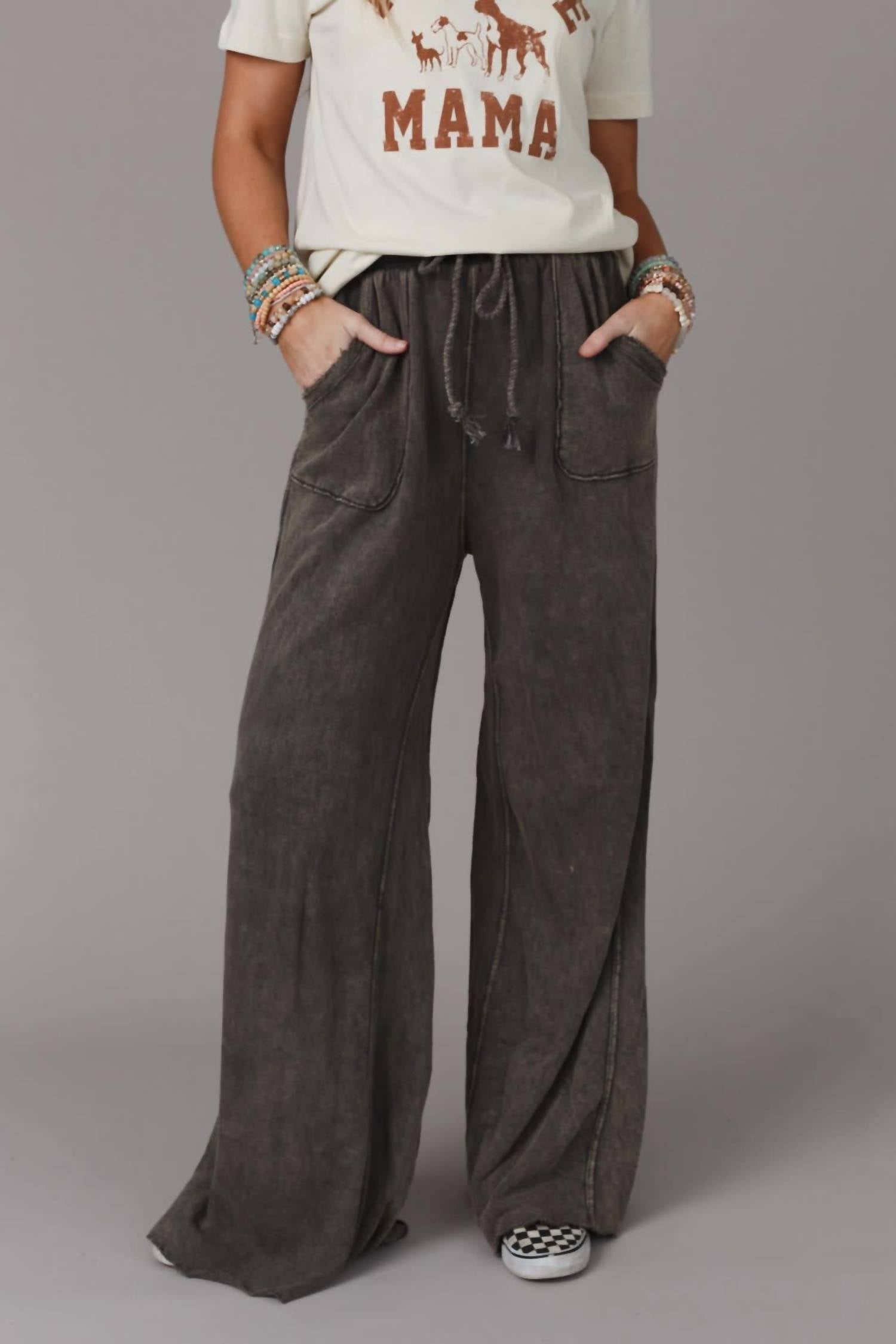 Three Bird Nest - Relaxing Robin Wide Leg Pants
