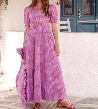 Pink City Prints - Sydney Midi Dress
